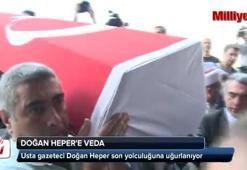 Usta gazeteci Doğan Heper'e veda