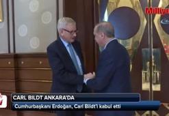 Cumhurbaşkanı Erdoğan, Bildt'i kabul etti