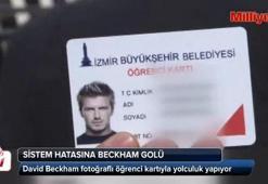 Sistem hatasına Beckham'ın fotoğrafıyla gol attı