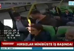 Minibüste 4 kişilik çete yolcuları böyle soydu