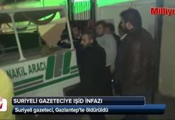 Suriyeli gazeteciye, Gaziantep'te IŞİD infazı