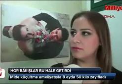 8 ayda 50 kilo verdi