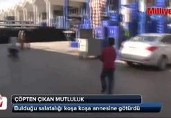 Çöpten çıkan mutluluk!