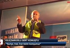 "Suriye, Irak, İran bizim komşumuz"