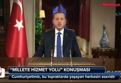 Başbakan’dan "Millete Hizmet Yolunda" konuşması