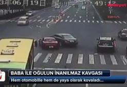 Baba ile oğulun inanılmaz kavgası