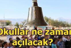 MEB açıkladı: Okullar ne zaman açılacak? 2018-2019 Eğitim-Öğretim yılı