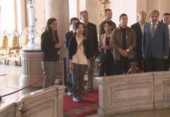 Japonya Prensesi Beylerbeyi Sarayı'nı gezdi