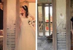 Şehidin eşinden yürek yakan fotoğraflar