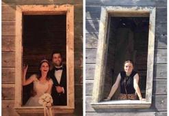 Şehidin eşinden yürek yakan fotoğraflar