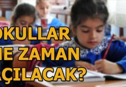 Okulların açılmasına sayılı günler kaldı! MEB çalışma takvimi...
