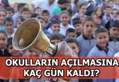 Okullar kaç gün sonra açılacak? MEB okulların açılacağı tarihi duyurdu