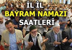 Bayram namazı saat kaçta? (2018) İstanbul, Ankara, İzmir