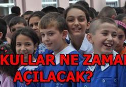Okullar ne zaman açılacak? 2018 Ders zili ne zaman çalacak?