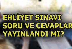 Ehliyet sınav sonuçları ne zaman açıklanacak? (2018/MTSKS-3)
