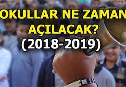 Okullar ne zaman açılacak? 2018 Yaz tatili ne zaman bitiyor?