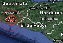 Guatemala'da 5,6 büyüklüğünde deprem