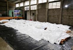 Cesetler yan yana dizildi!