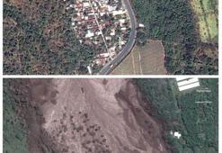 Haritadan sildi, uzaydan göründü!