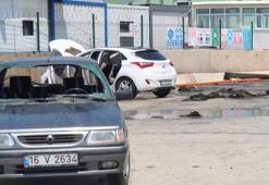 Son dakika: Fabrikada yangın...Ortalık savaş alanına döndü