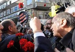 CHP önünde Dersim gerginliği...