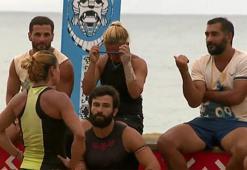 Survivor Nagihan gözyaşlarını tutamadı!