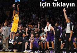 Kobe Bryant 39 sayı ile oynadı