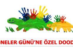 Anneler Günü'ne özel sürpriz doodle! En özel Anneler Günü mesajları...