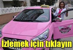 Sivas caddelerinde kadınlara özel ’pembe taksi’ dolaşıyor