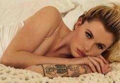Ireland Baldwin'den üstsüz poz