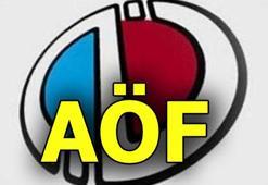 AÖF sonuçları açıklandı mı? AÖF sınav sonucu sorgula