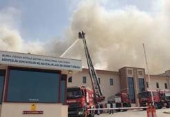 Son dakika! Bursa'da hastane yangını