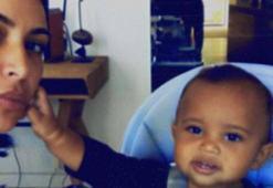 Kim Kardashian'ın oğlu Saint West'e beğeni yağmuru