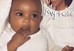 Kim Kardashian'ın oğlu Saint West'e beğeni yağmuru