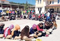 Kütüphanesi olmayan ilçede Kütüphane Haftası kutlaması