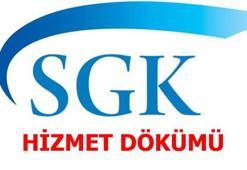 SGK hizmet dökümü nasıl alınır?