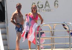 Ali Ağaoğlu-Duygu Su Gülpınar çifti tatilde