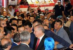 Cumhurbaşkanı Erdoğan'a sevgi seli