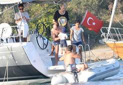 Zeynep Beşerler-Emir İçgören çiftinin tatil keyfi