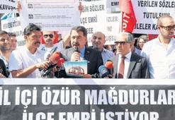 MEB önünde tayin protestosu