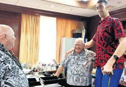 Samoa’da Sultan’a layık karşılama