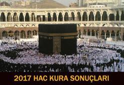 Hac kuraları açıklandı (2017 Hac kura sonuçları sorgulama)