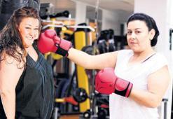 Fazla kilolarından kurtuldu