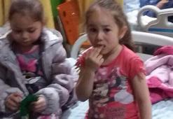 Hastane kreşinde kalan 22 çocuk hastaneye kaldırıldı