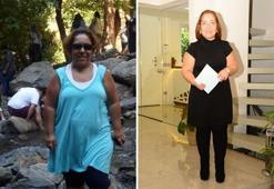 45 günde 80 kilodan 67 kiloya düştü