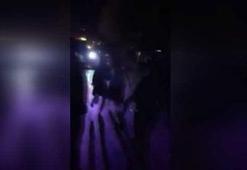 Bodrum'da deniz suları yükseldi! Kaçış anı kameralara böyle yansıdı...