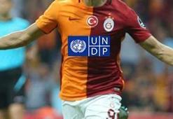 Galatasaray formasına sürpriz reklam!