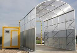 Sınır kapılarına araç dezenfeksiyon sistemi çalışmaları