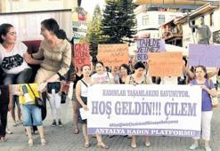 Kadınlardan ‘Çilem’ eylemi