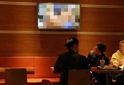 Mc Donalds'da porno yayın şoku!